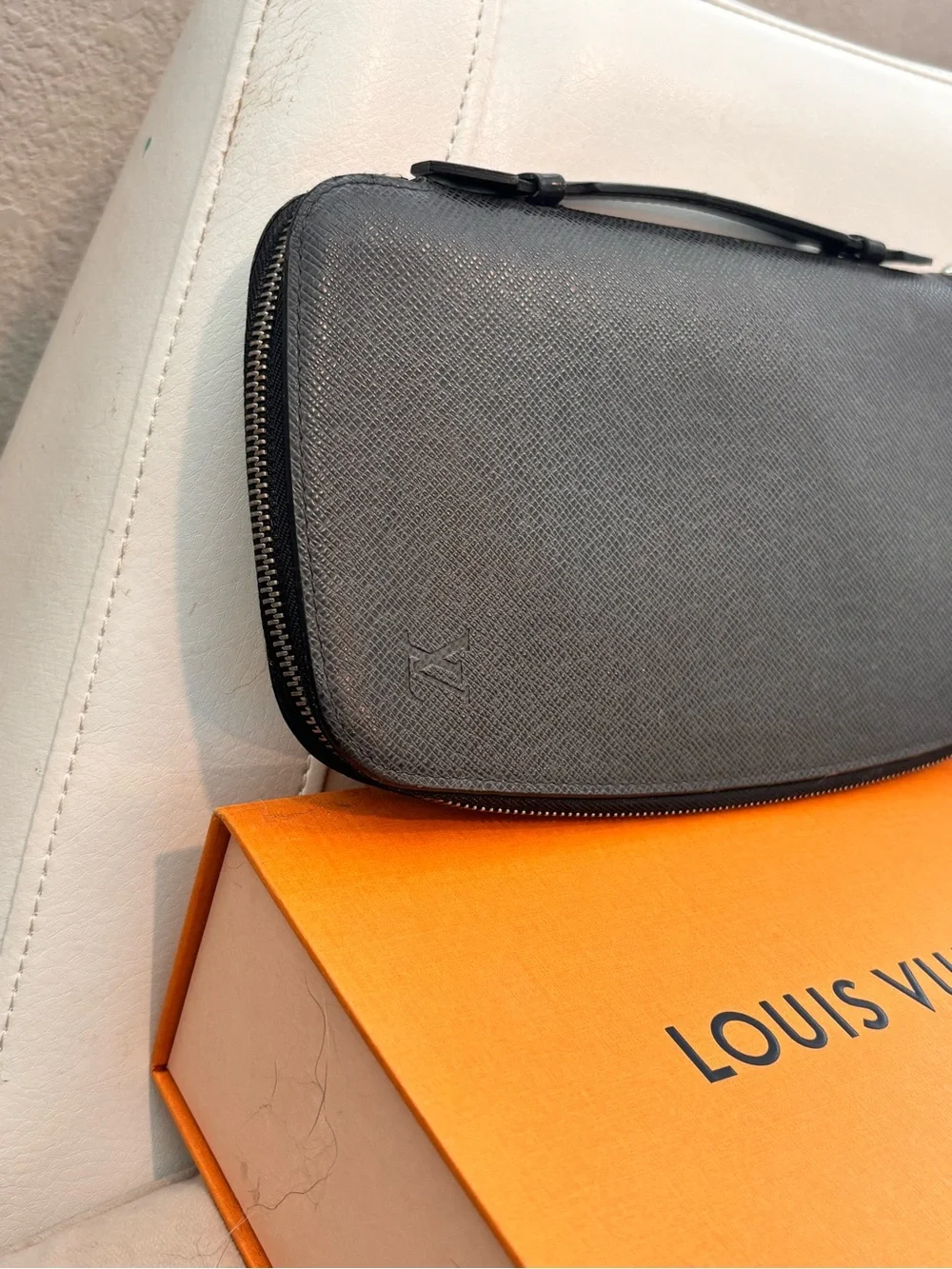 Louis Vuitton Taiga Atoll Travel Organizer Clutch Wallet